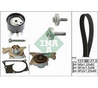 INA 530 0197 32 Pompe à eau + kit de courroie de distribution pour DACIA,NISSAN,