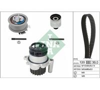 INA 530 0201 30 Pompe à eau + kit de courroie de distribution pour AUDI,SEAT,VW,
