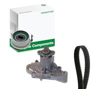 INA 530 0355 30 Kit de distribution + pompe à eau 25,5 mm Compatible avec HYUNDAI GETZ TB ATOS MX