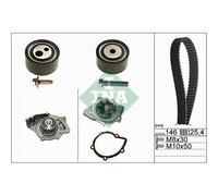 INA 530 0446 31 Kit de distribution + pompe à eau 30 mm Compatible avec FIAT Ulysse II 179, PEUGEOT 807 MPV EB 406 Berline 8B 406 Coupé 8C 607 Berline 9D, 9U 406 Break 8E/F