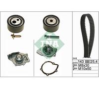 INA 530 0447 30 Pompe à eau + kit de courroie crantée pour CITROËN,PEUGEOT