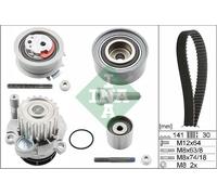 INA 530 0463 30 Pompe à eau + kit de courroie de distribution AUDI SEAT SKODA VW