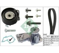 INA 530 0495 30 Pompe à eau + kit de courroie crantée pour FORD,FORD (CHANGAN),F