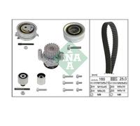 Ina 530 0550 32 Pompe À L'Eau + Courroie pour Skoda Fabia II Audi A1 Siège VW