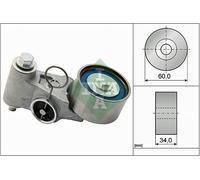 INA 531 0655 20 Poulie-tendeur, courroie de distribution pour SUBARU