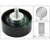 INA 532 0298 10 Poulie renvoi/transmission, courroie trapézoïdale à nervures pou