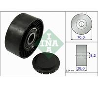 INA 532 0468 10 Poulie renvoi/transmission, courroie trapézoïdale à nervures pou