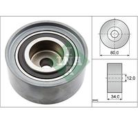 INA 532 0527 10 Poulie renvoi/transmission, courroie de distribution pour AUDI,S