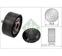 INA 532 0722 10 Poulie renvoi/transmission, courroie trapézoïdale à nervures pou