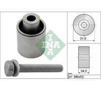 INA 532 0833 10 Poulie renvoi/transmission, courroie de distribution pour SUBARU