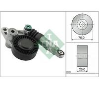 INA 534 0098 10 Tendeur de courroie, courroie à nervures en V pour AUDI,...
