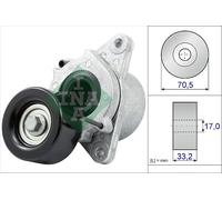 Tendeur de courroie multi-cannelée 534 0435 10 INA pour NISSAN PATHFINDER III