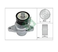 Ina 534 0474 10 Tendeur de Courroie Trapézoïdiale pour Renault Dacia lada