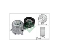 Tendeur de courroie multi-cannelée 534 0650 10 INA pour OPEL ASTRA J GTC ASTRA J