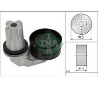 INA 534 0694 10 Tendeur De Courroie, Courroie À Nerfs Pour Land Rover