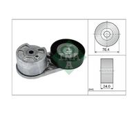 Tendeur de courroie multi-cannelée 534 0727 10 INA pour FORD