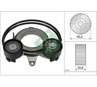 INA 534 0910 10 Tendeur de courroie, courroie trapézoïdale à nervures pour AUDI,