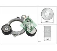 INA 534 0935 10 Tendeur de courroie, courroie trapézoïdale à nervures pour AUDI,