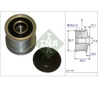 INA 535 0036 10 Embrayage Libre D'alternateur Pour AUDI
