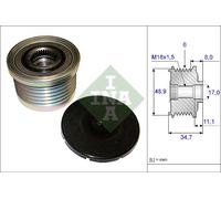 INA 535 0088 10 Poulie roue libre, alternateur pour RENAULT
