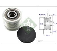 INA 535 0140 10 Alternateur Roue Libre Embrayage pour Chrysler, Dodge ,