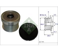 INA 535 0183 10 Embrayage Libre D'Alternateur Pour BMW, BMW (BRILLANCE), LOTUS