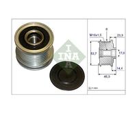 INA 535 0204 10 Générateur Libre Pour Opel Astra J P10 Saab 9-5 YS3G