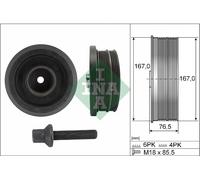 INA 544 0082 20 Kit de poulies, vilebrequin pour BMW