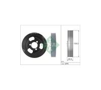 INA 544 0096 10 Poulie damper (vilebrequin)