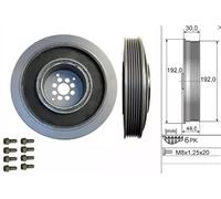 Ina 544 0102 20 - Jeu de poulies, vilebrequin