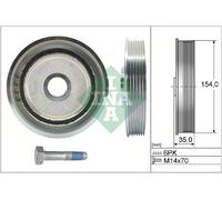 INA 544 0112 20 Kit de poulies, vilebrequin pour CITROËN,FIAT,FORD,LANCIA,LAND R