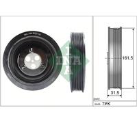 INA 544 0127 10 Poulie De Courroie, Vilebrequin Pour FORD, LAND ROVER