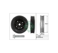 Poulie damper, vilebrequin INA 544 0158 20