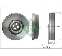 INA 544 0604 10 Poulie, vilebrequin pour MERCEDES-BENZ