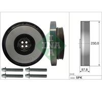 INA 544 0605 20 Kit de poulies, vilebrequin pour MERCEDES-BENZ
