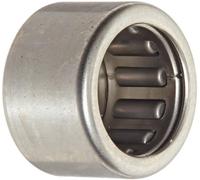 Ina Bk0808 Aiguille Roulement à rouleaux en acier, cage, extrémité fermée, ouvert, métrique, 8 mm ID, 12 mm OD, 8 mm de largeur, 28000rpm Vitesse de rotation maximum, 590lbf Capacité de charge statique, dynamique 620lbf Capacité de charge