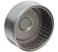 Ina Bk1616 Aiguille Roulement à rouleaux en acier, cage, extrémité fermée, ouvert, métrique, 16 mm ID, 22 mm OD, 16 mm de largeur, 15000rpm Vitesse de rotation maximum, 3450lbf Capacité de charge statique, dynamique 2450lbf Capacité de charge