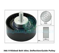 INA Courroie Crantée Renvoi,Déviation / Guide Poulie - 532 0298 10 - Orig.