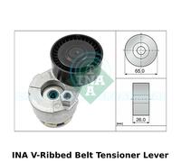INA Courroie Crantée Tendeur Levier, Auxiliaire, Lecteur - 534 0269 10 - Orig.