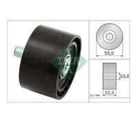 INA Déviation Rôle Courroie Trapézoïdiale pour BMW 5er 523i 528i 530i