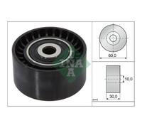 INA Déviation Rôle Courroie Trapézoïdiale pour Suzuki Grand Vitara II 1.9