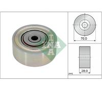 INA Déviation Rôle de Chef de File Courroie Trapézoïdiale pour Mitsubishi L 200/