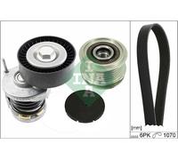 INA Ensemble Courroie de Ceinture pour VW Passat Variant 3C5 Golf Plus 5M1 521