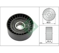 INA Galet enrouleur de courroie d'accessoire Poulie renvoi 532 0243 10 60mm