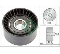 INA Galet enrouleur de courroie d'accessoire Poulie renvoi 532 0364 20 60mm 29mm