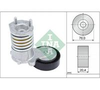 INA Galet tendeur de courroie d'accessoire Tendeur de courroie 534 0274 10 70mm