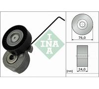 INA Galet tendeur de courroie d'accessoire Tendeur de courroie 534 0324 10 24mm
