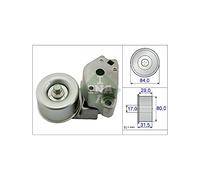 Bras de tension, courroie à coins en zebrovany