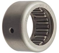 Ina Hk1412as1 Aiguille Roulement à rouleaux, EN Cage Drawn Cup, Bague extérieure et roller, Acier Cage, Open end, l'huile trou, métrique, 14 mm ID, 20 mm OD, 12 mm de largeur, 16000rpm un maximum de vitesse de rotation