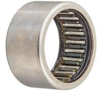 Ina Hk30202rs Aiguille Roulement à rouleaux, EN Cage Drawn Cup, Bague extérieure et roller, Acier Cage, Open end, double scellé, métrique, 30 mm ID, 37 mm OD, 20 mm de largeur, 6000rpm Vitesse de rotation maximum